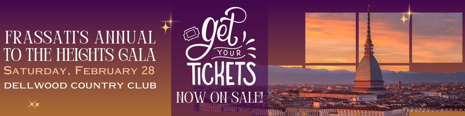 Frassati Gala Web Banner 2026